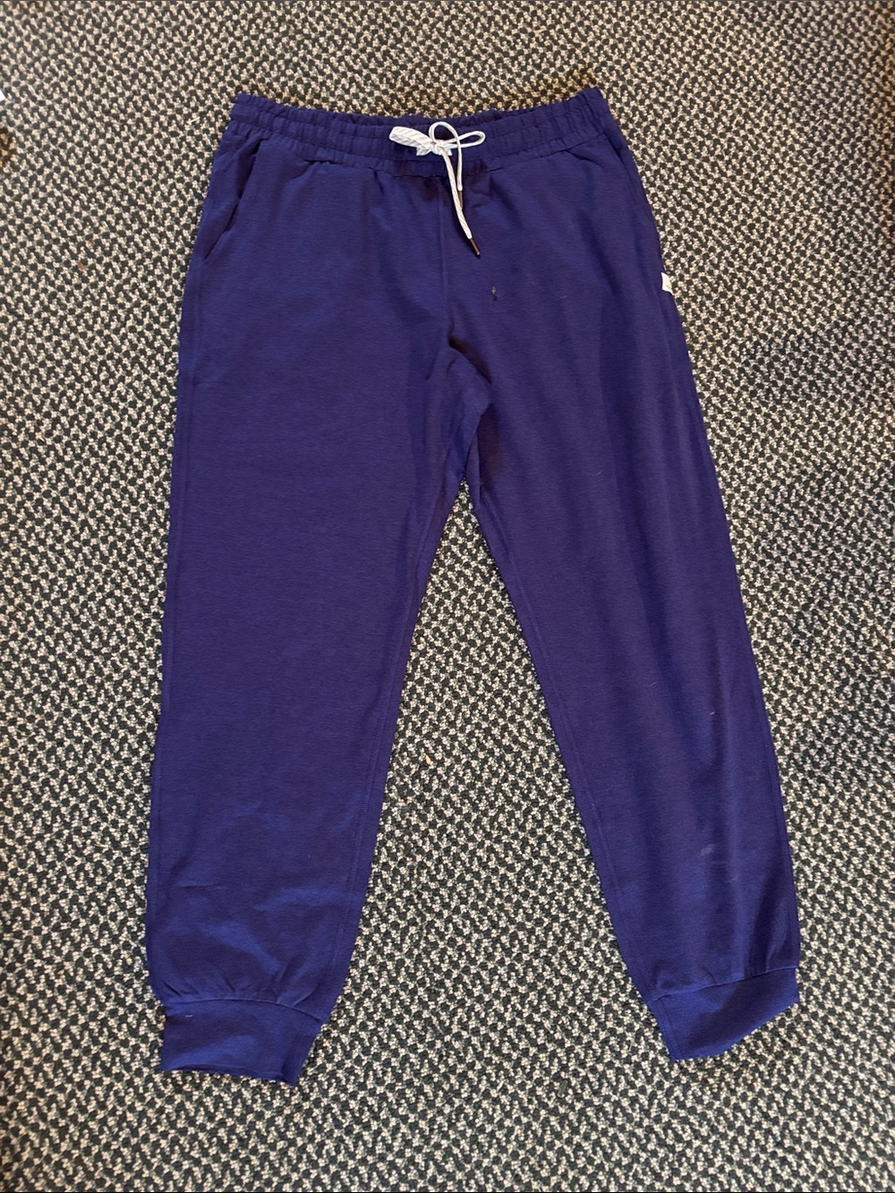 Vuori Deep Navy Drawstring Joggers